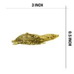 Brass Turtle (3x0.5 Inch) - Image 2