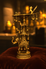 Brass Elephent  lamp (5x12inch) - Image 5