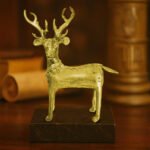 Brass Deer (5.5x7inch)