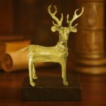 Brass Deer (5.5x7inch) - Image 4
