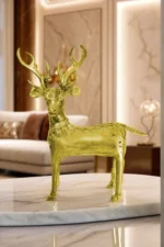Brass Deer (5.5x7inch) - Image 5
