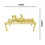 Brass Bed (7x4inch) - Image 5