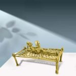 Brass Bed (7x4inch) - Image 4