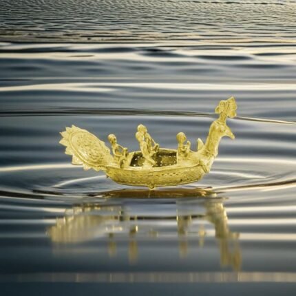 Brass Boat (7x7inch)