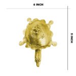 Brass Turtle (6x5inch) - Image 2